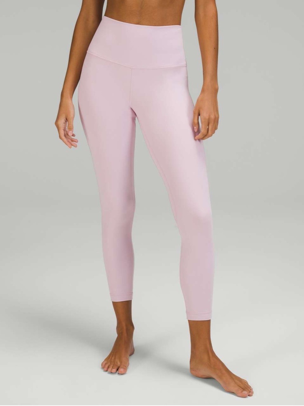 Lululemon Align High Rise Pant Leggings 25" Light Pink Sz 10